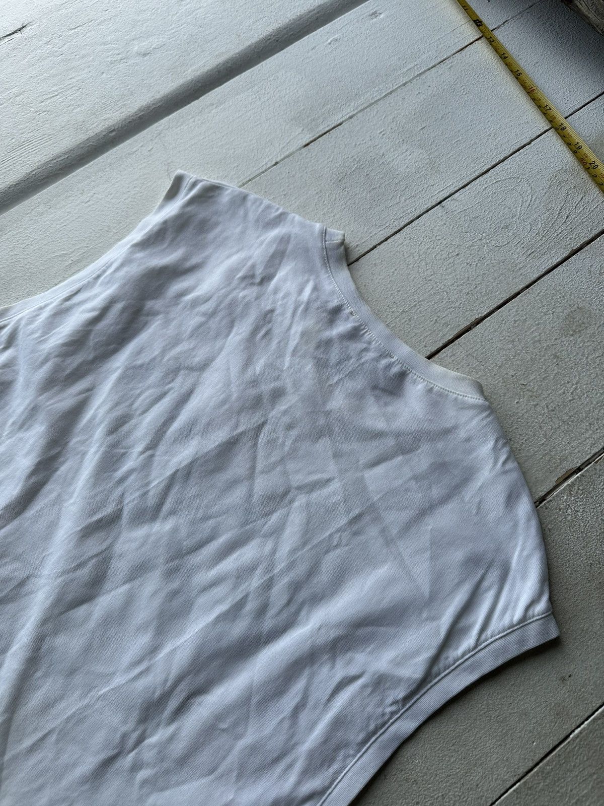 Jaded London 🚨 JADED LONDON Y2K BIG LOGO WHITE TANK TOP MEN SKATE SK8 Size US L / EU 52-54 / 3 - 7 Thumbnail