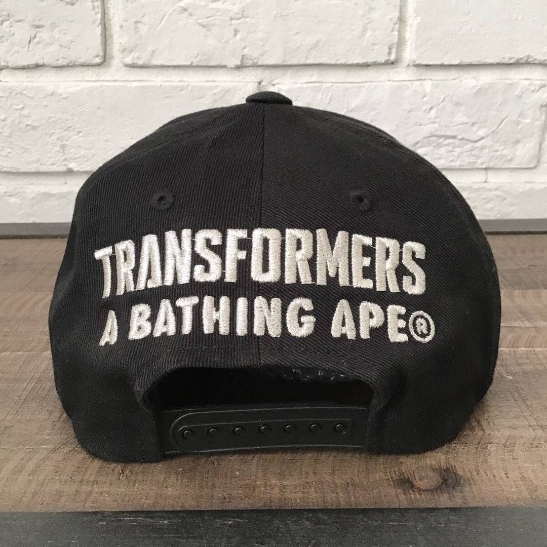 Bape Transformers × BAPE camo Snapback Hat Cap a bathing ape Size ONE SIZE - 4 Thumbnail
