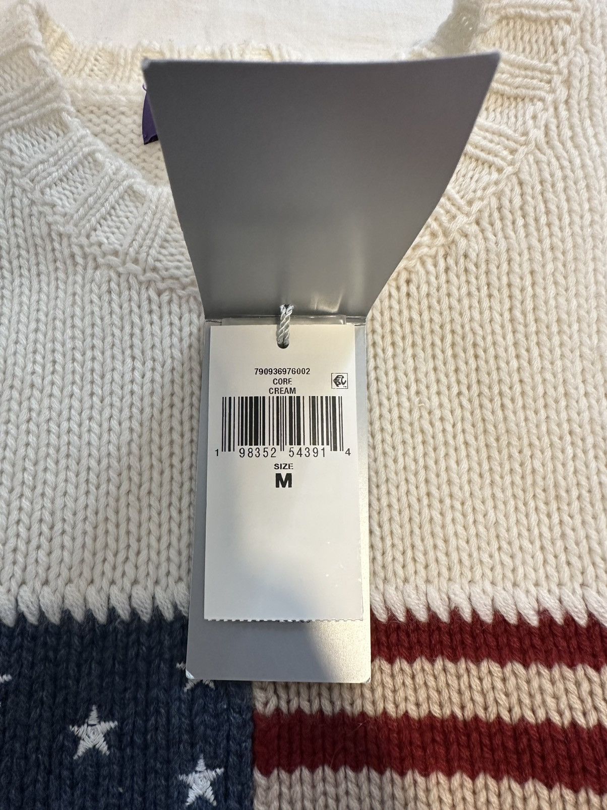 Ralph Lauren Purple Label Purple Label Flag Crewneck Cashmere Sweater Size US M / EU 48-50 / 2 - 5 Thumbnail