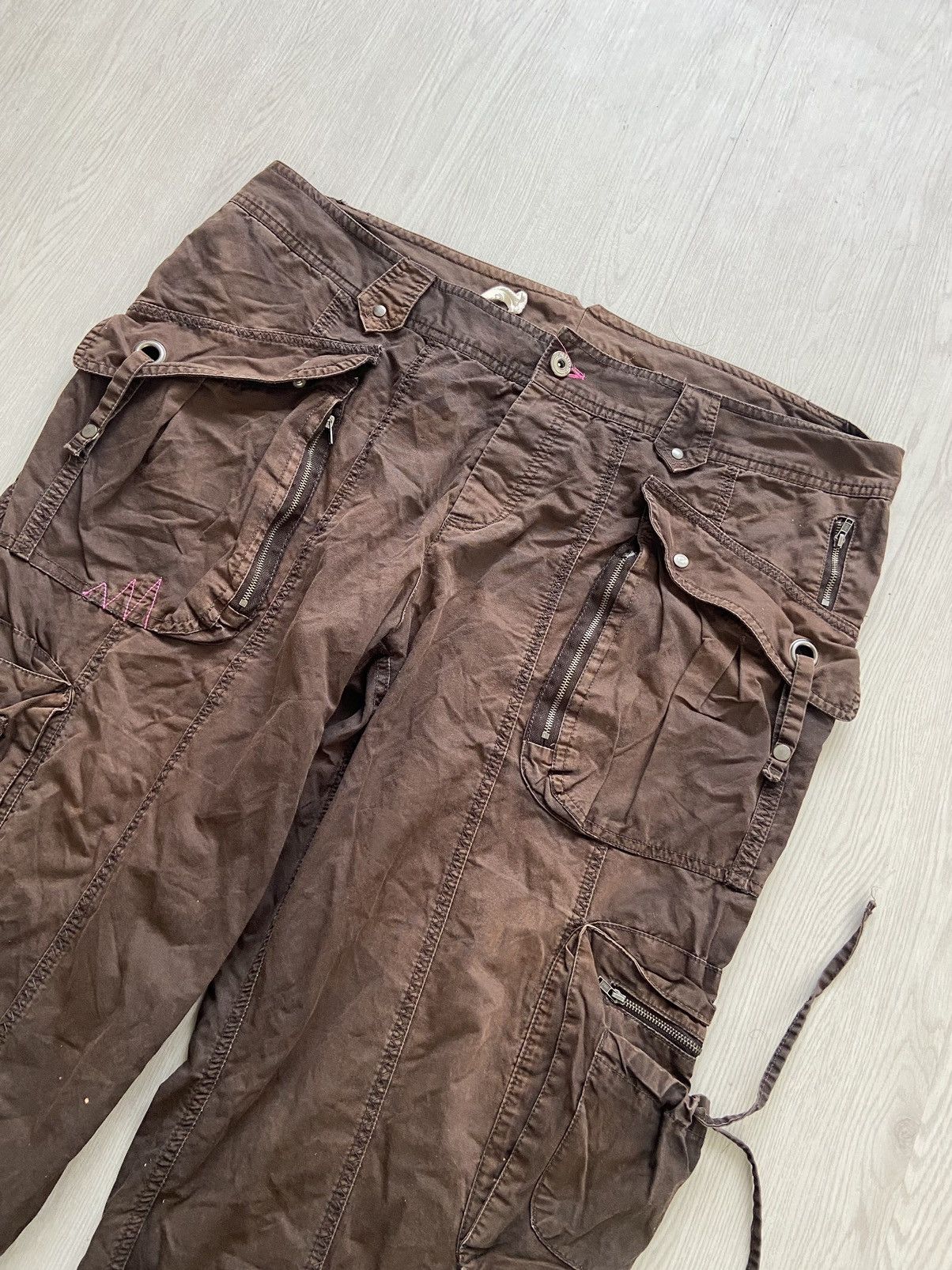 If Six Was Nine × Japanese Brand Vintage 2000’s South Tactical Cargo Shorts Pants Size US 40 / EU 56 - 2 Thumbnail