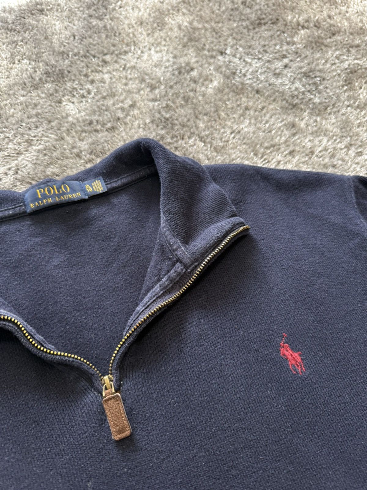 Polo Ralph Lauren Ralph Lauren half zip up sweater Size US XL / EU 56 / 4 - 2 Thumbnail