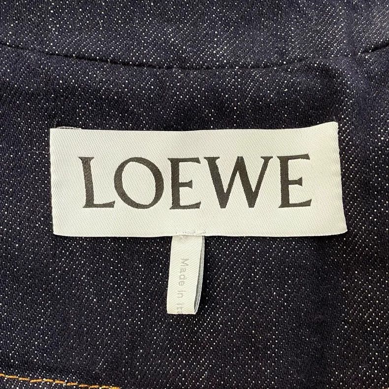 Loewe LOEWE Dark blue denim jacket Size 4XL / US 24-26 - 5 Thumbnail