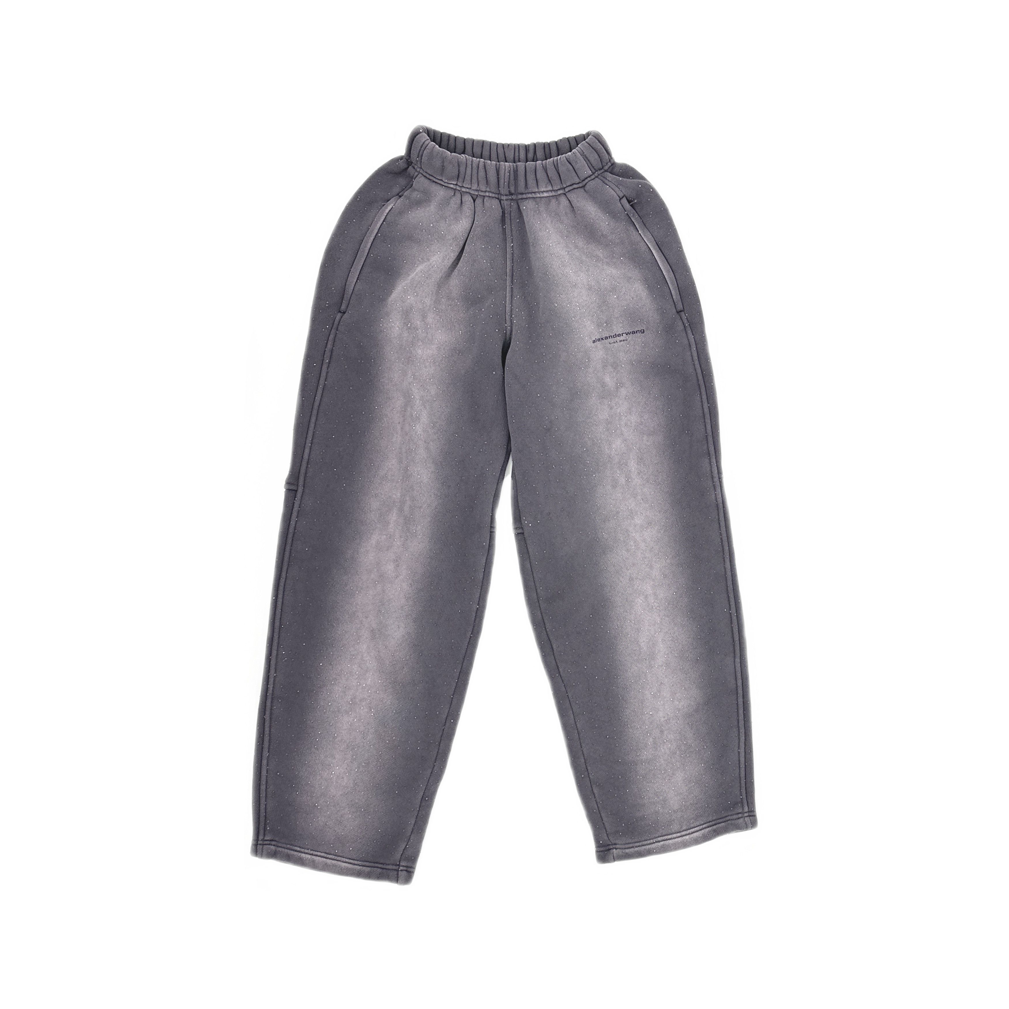 Alexander Wang Alexander Wang Crystal Studded Sweatpants Size XXS Size US 26 / EU 42 - 1 Thumbnail