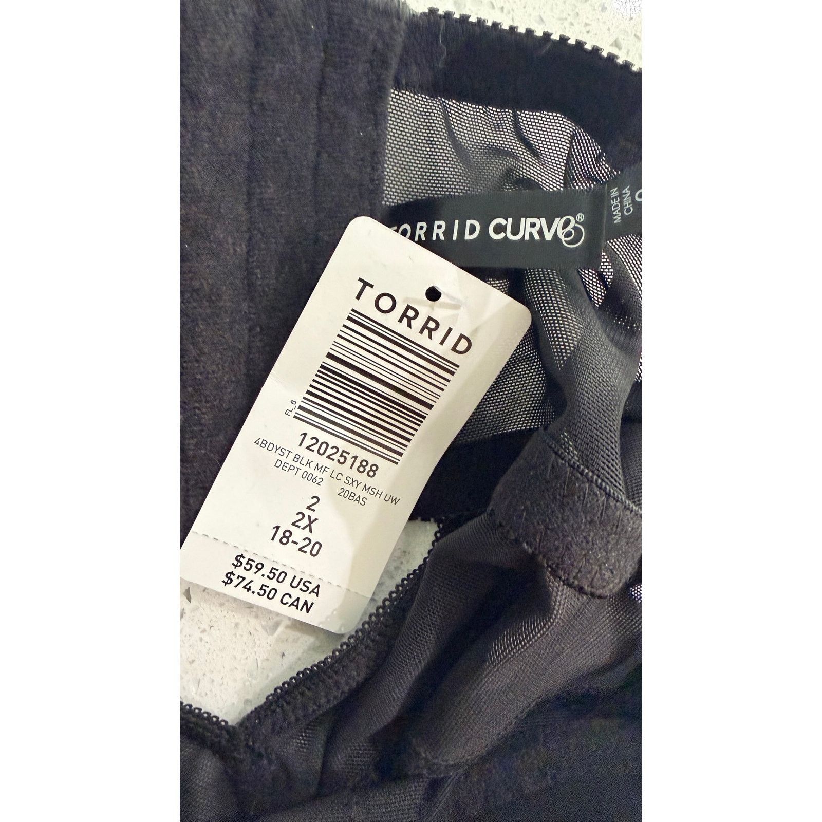 Torrid Torrid Lace Piece Bodysuit Size 2XL Size XXL / US 16-18 / IT 52-54 - 2 Thumbnail