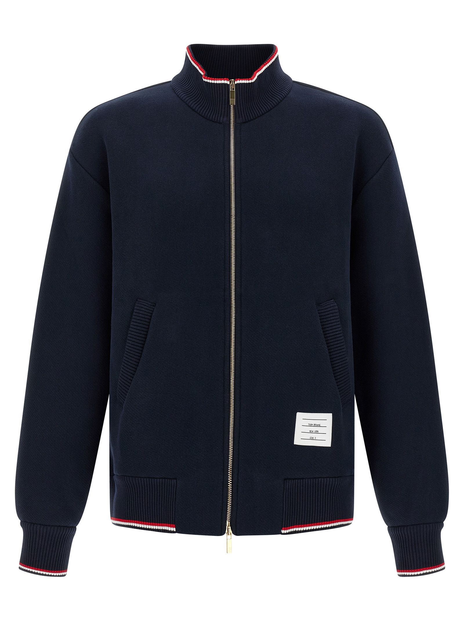 Thom Browne Rwb Piping Sweatshirt Size US M / EU 48-50 / 2 - 1 Thumbnail