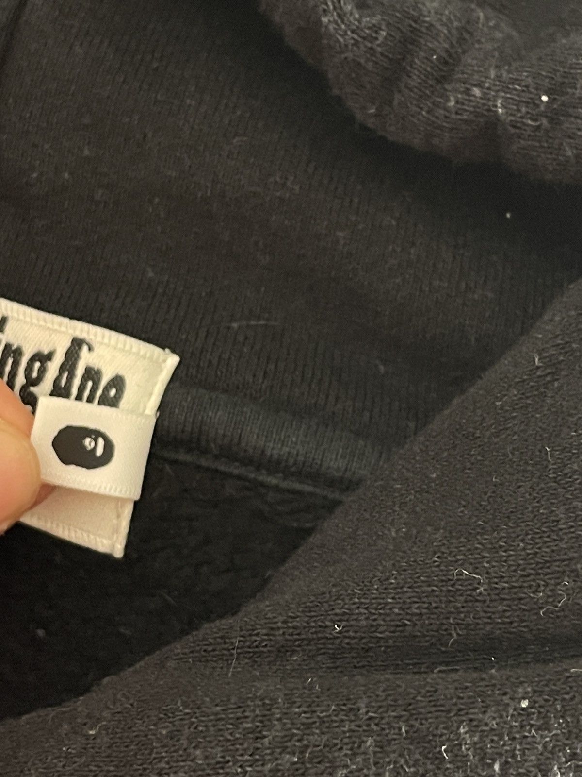 bape x ovo hoodie with back print