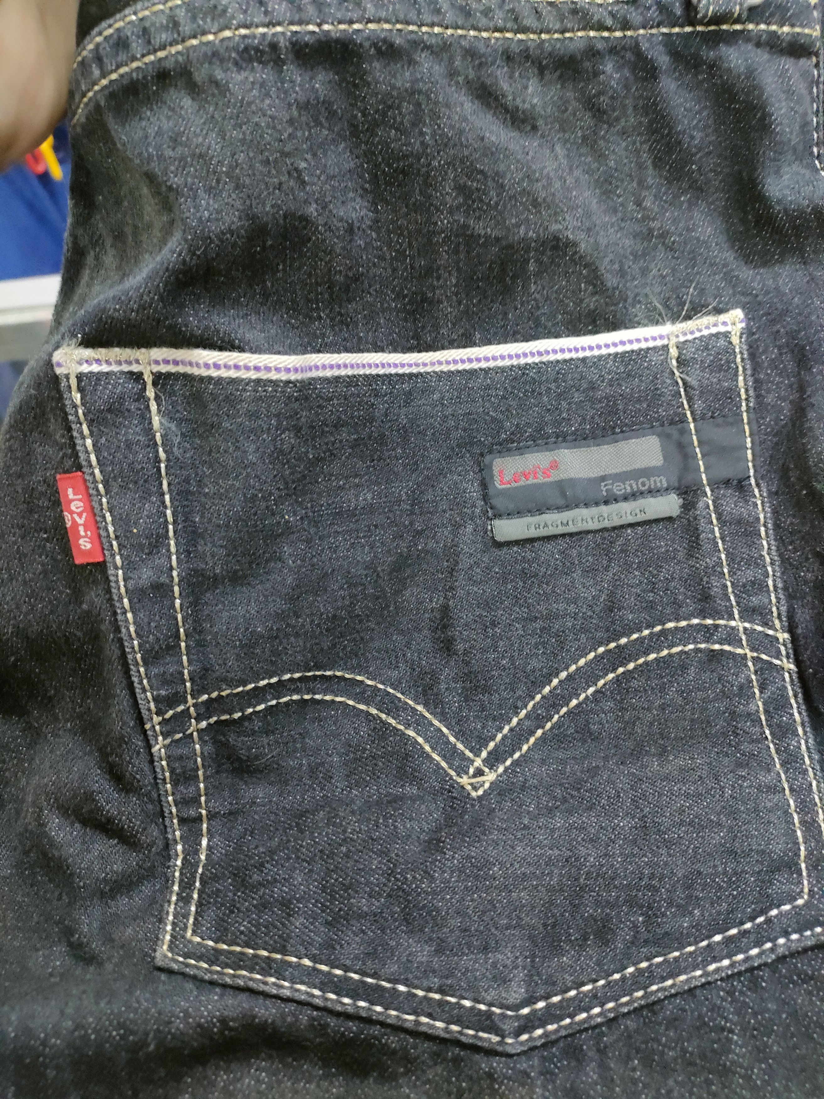 Fragment Design × Levi's × Swarovski Levi's Fenom x Fragments Design x Swarovski Size US 32 / EU 48 - 4 Thumbnail