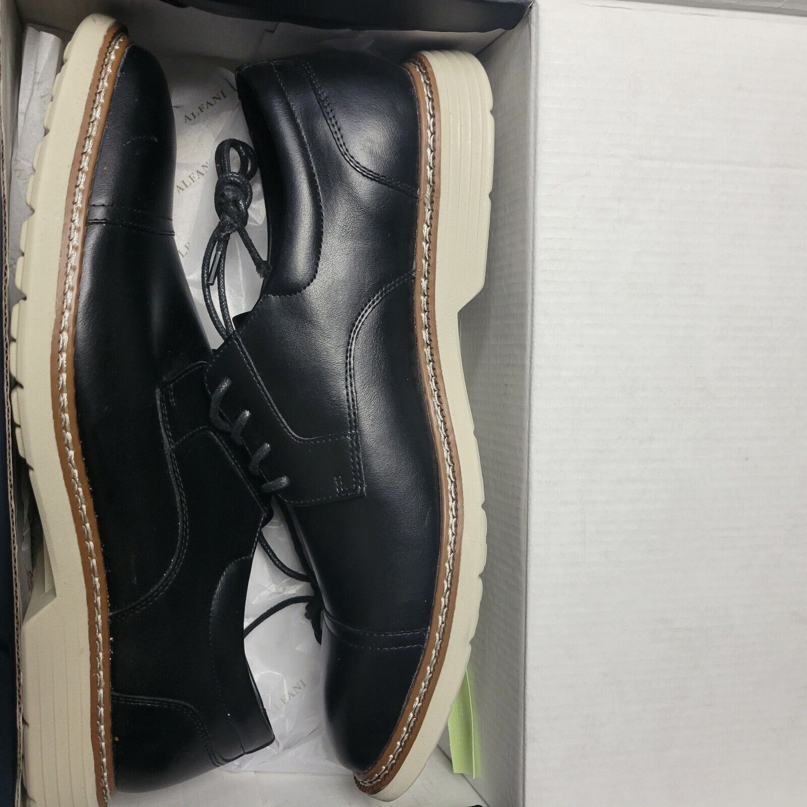 Alfani Men's Alfani Tolland Oxford Shoes. Size 12. New In Box $99 Size US 12 / EU 45 - 8 Thumbnail