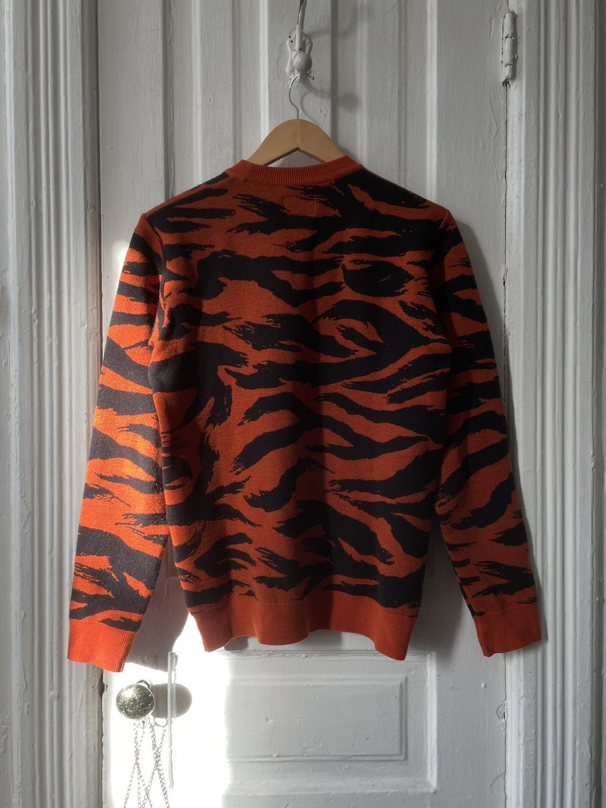 Neighborhood Tiger Camo Intarsia Sweater Size US M / EU 48-50 / 2 - 11 Thumbnail