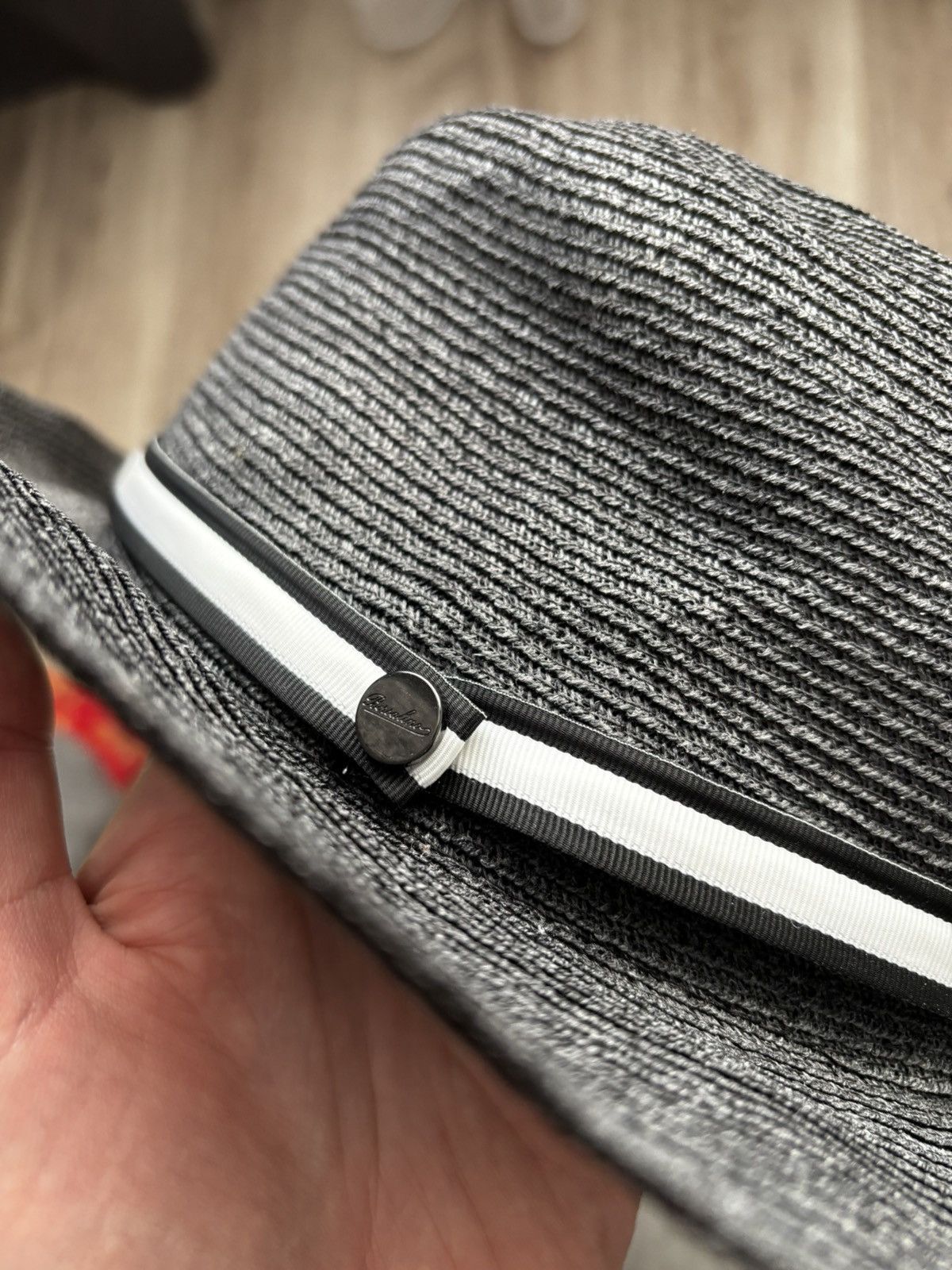 Borsalino Borsalino Fedora Hat 100% Hemp Canapa Made in Italy Size 57 Size ONE SIZE - 25 Thumbnail