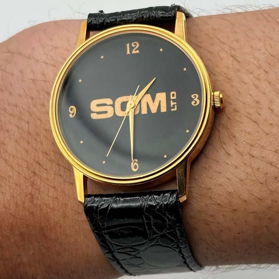 Other Gold & Black Som LTD Watch Size ONE SIZE - 2 Thumbnail