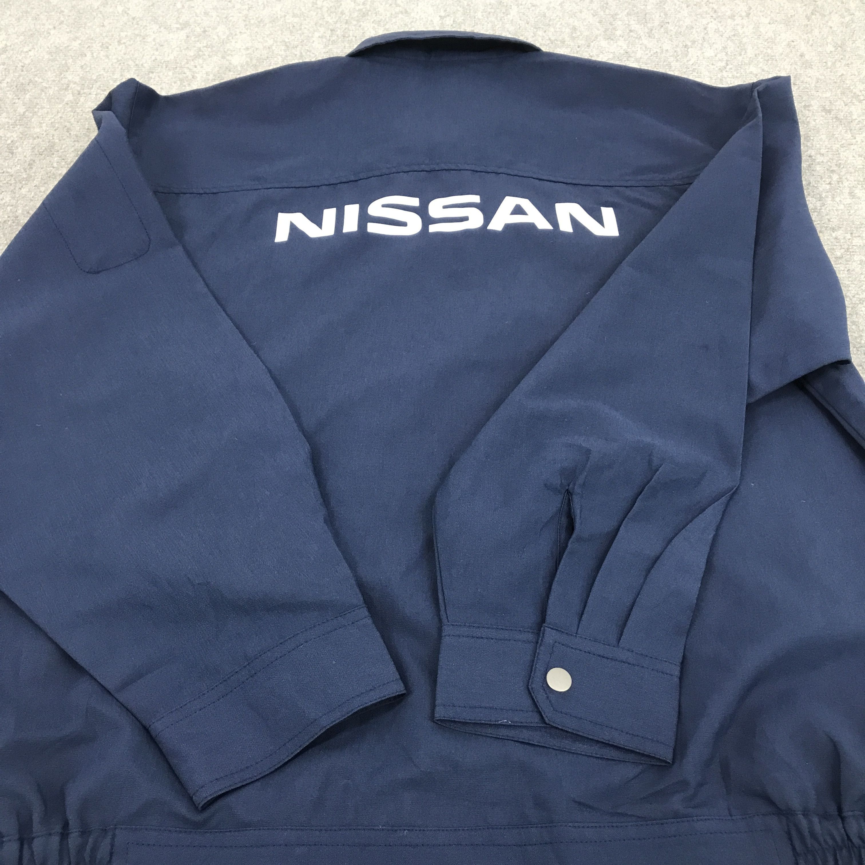 Japanese Brand NISSAN RACING WORK UNIFORM CUSTOM JACKET Size US L / EU 52-54 / 3 - 9 Thumbnail