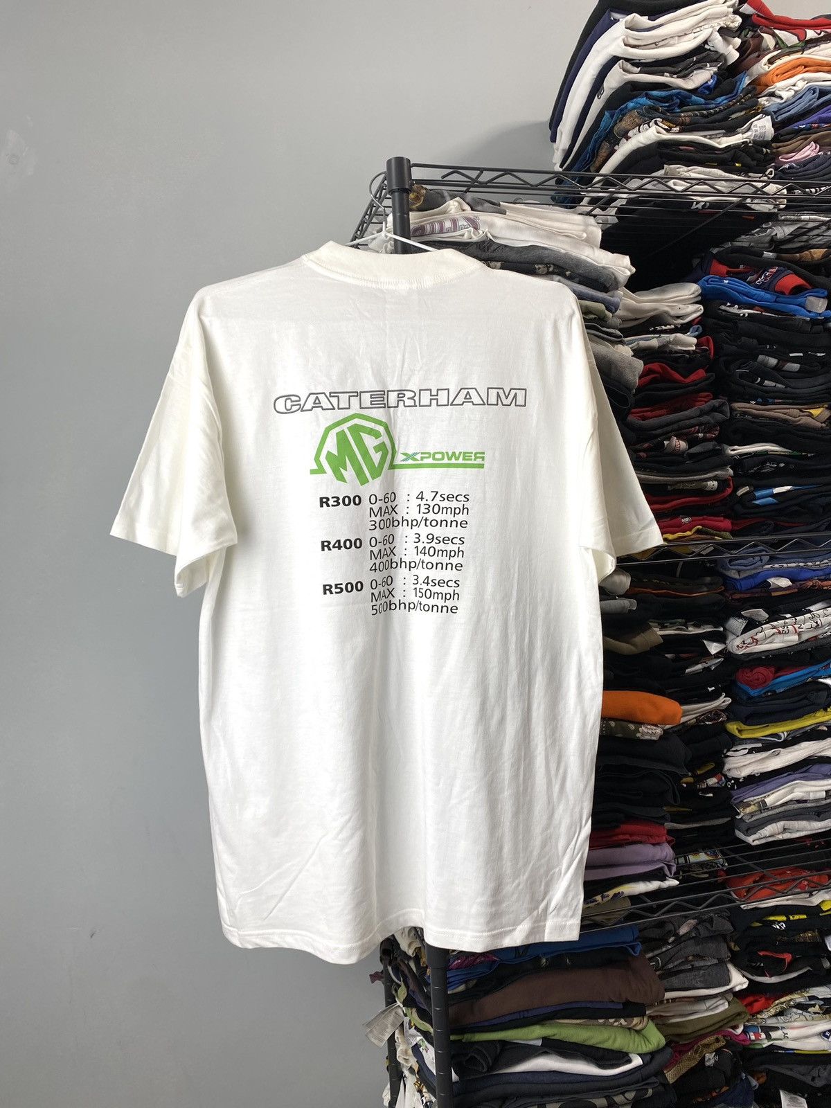 Vintage Rare! Vintage 90’s Caterham MG X Power Lotus Racing T Shirt Size US L / EU 52-54 / 3 - 2 Thumbnail