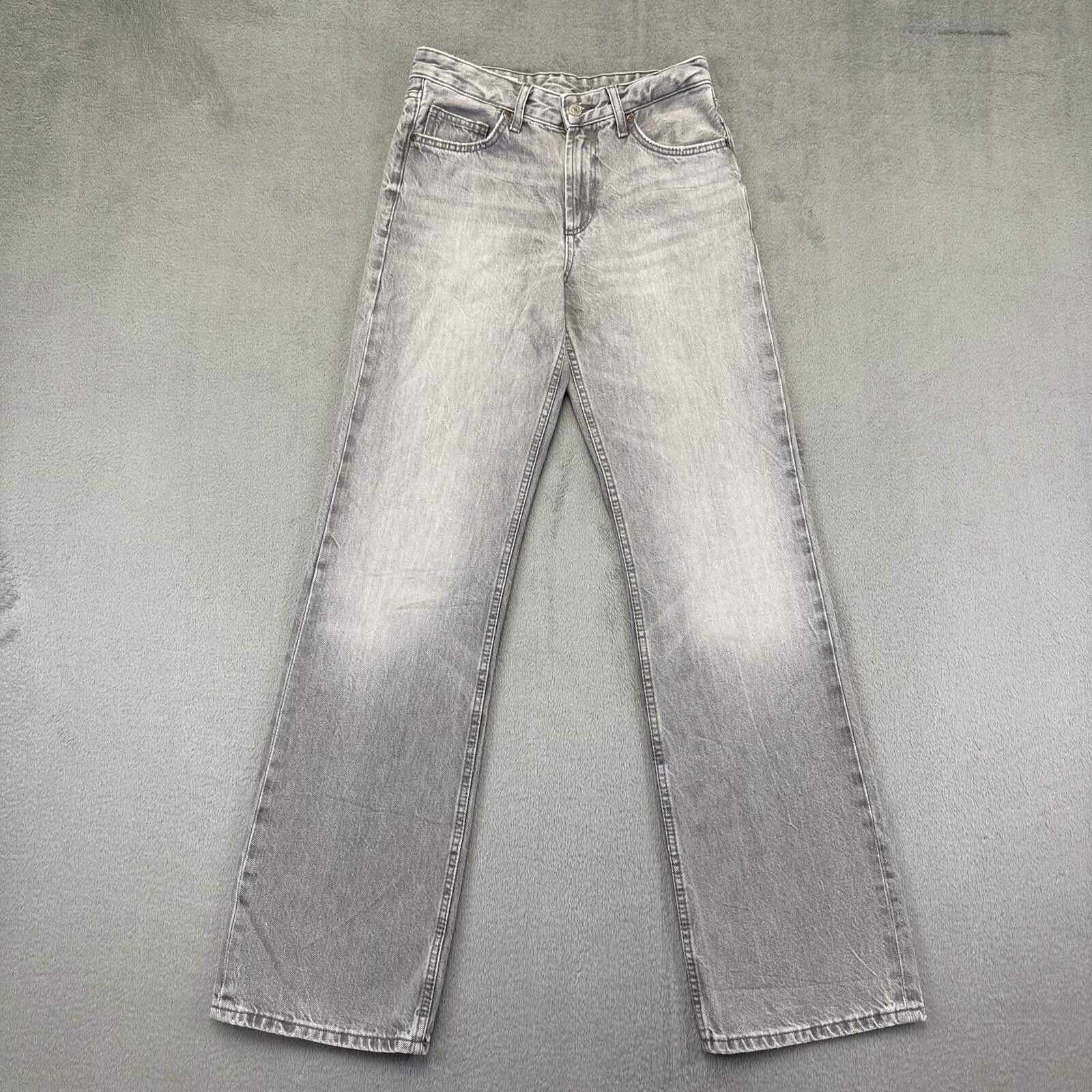 Zara Zara Light Purple Grey Wash Denim Jeans Baggy Straight Leg Size 36" / US 14 / IT 50 - 1 Thumbnail