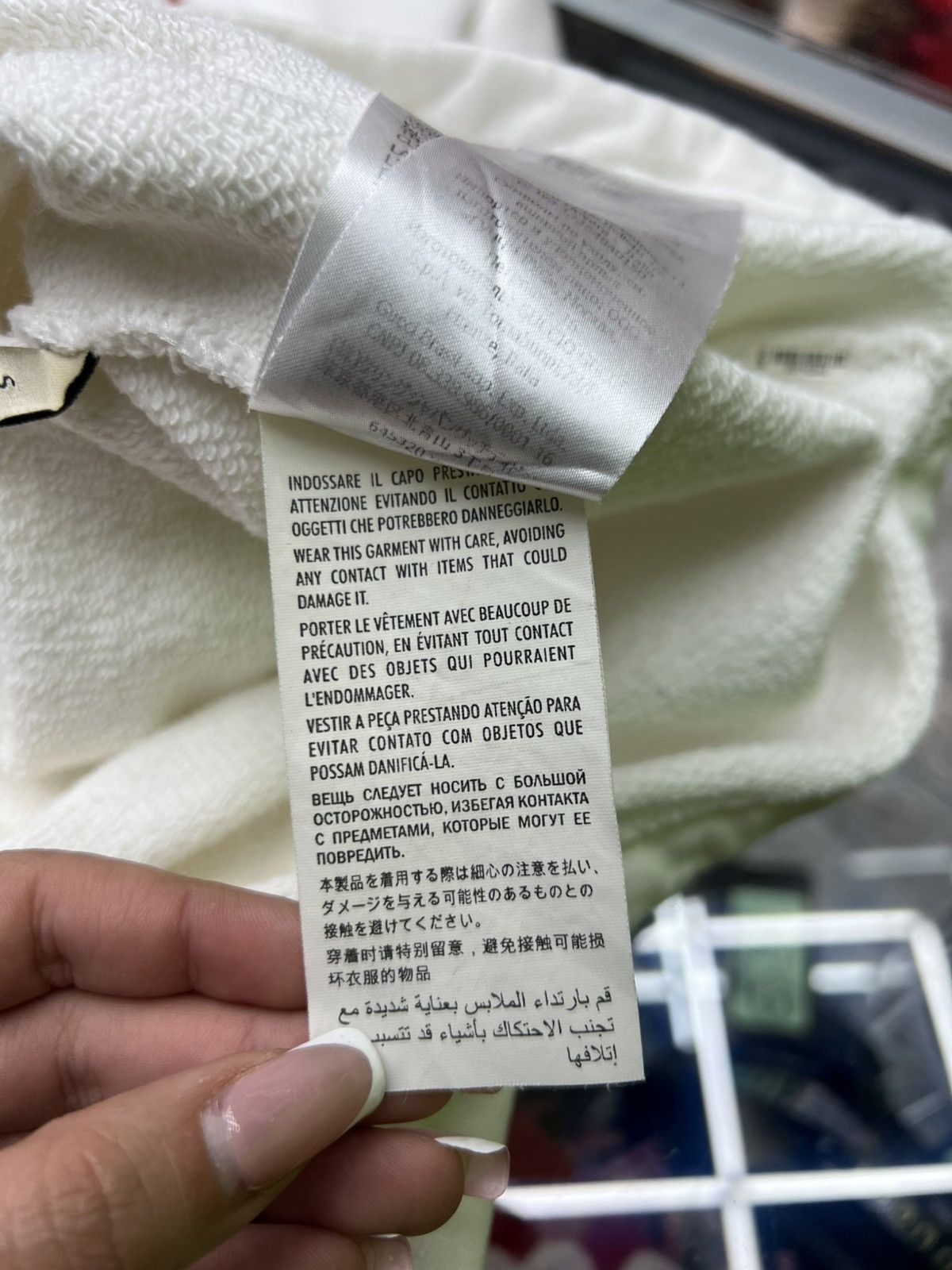 Gucci Gucci White Stripe PullOver Hoodie Size US XL / EU 56 / 4 - 14 Thumbnail