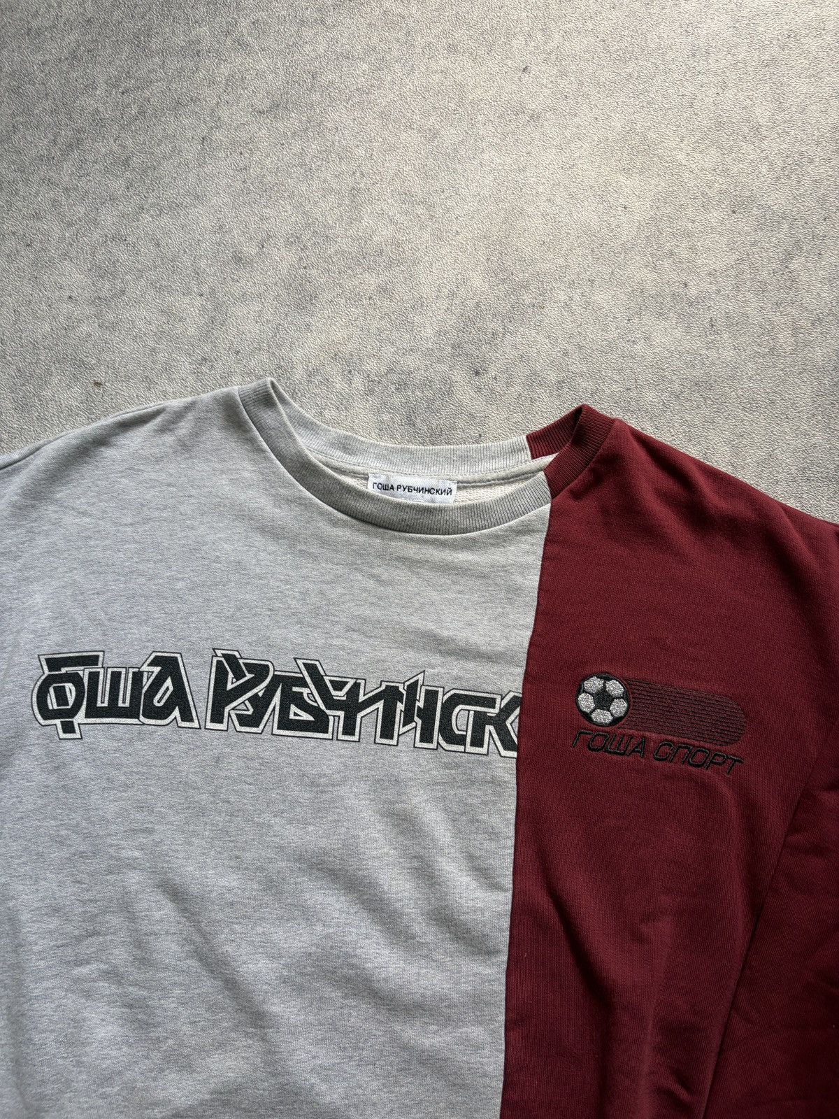 Gosha Rubchinskiy 2018 Gosha Rubchinskiy Split Crewneck Size US XS / EU 42 / 0 - 3 Thumbnail