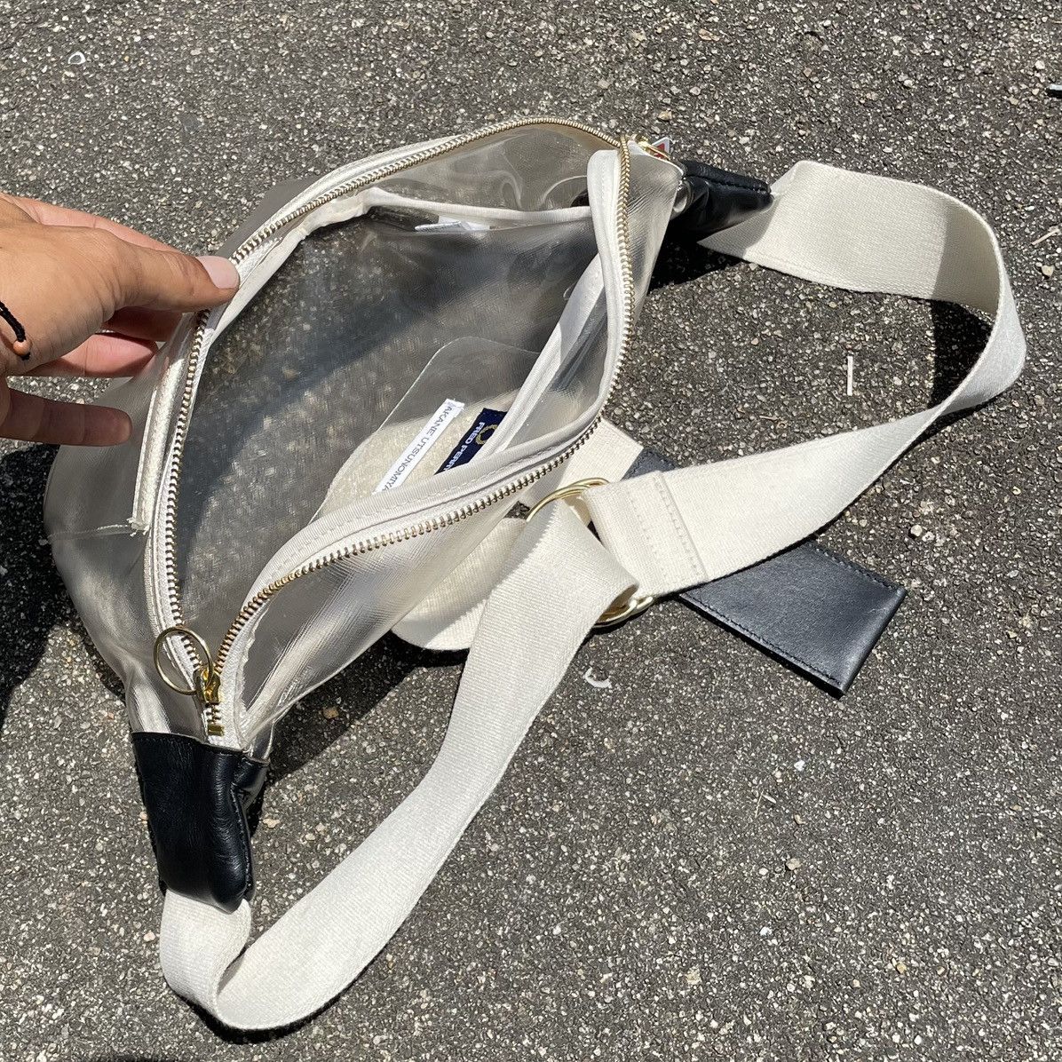 Fred Perry FRED PERRY TRANSPARENT CROSSBODY Size ONE SIZE - 8 Thumbnail