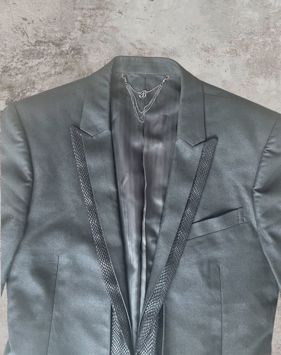 BUFFALO BOBS Buffalo bobs snake pattern blazer Size 40L - 2 Thumbnail