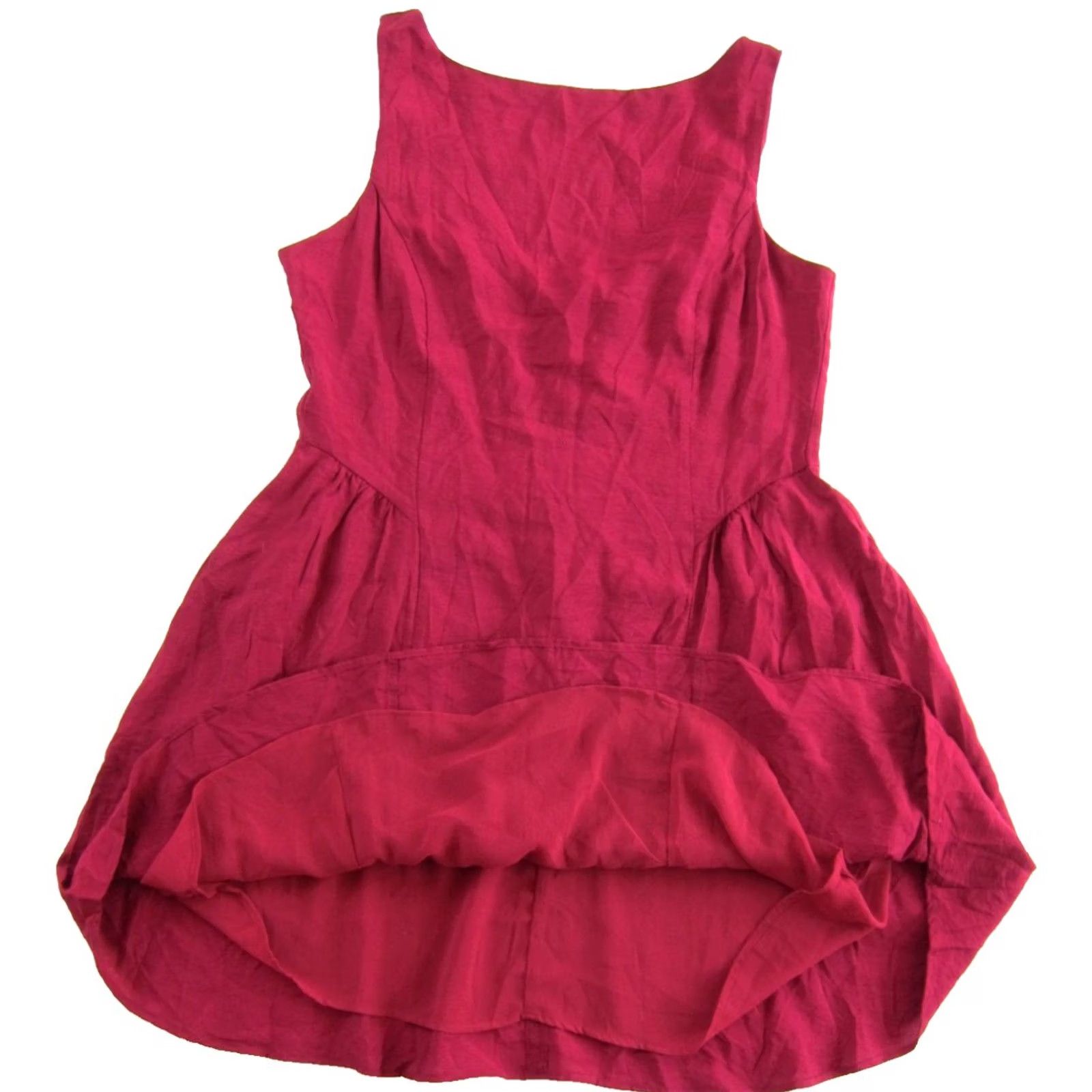 Mango Mango Sun Dress NWT Red Boat Neck Tank Dress Large Sun Dress Large Size 36" / US 14 / IT 50 - 3 Thumbnail