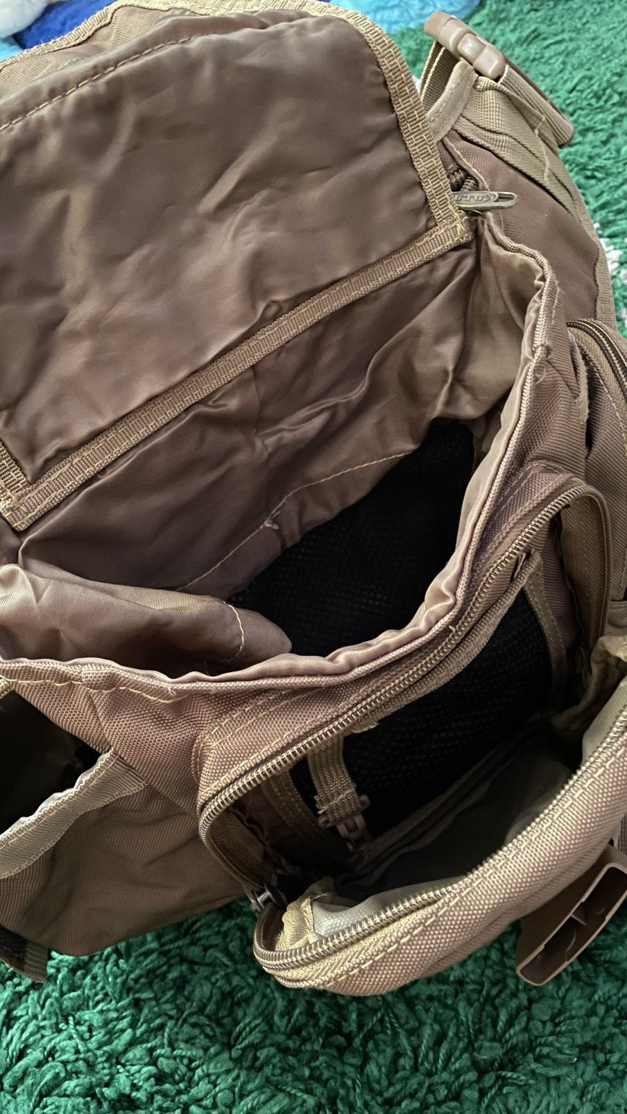Vintage Multi functional tactical messenger bag shoulder side Size ONE SIZE - 4 Thumbnail