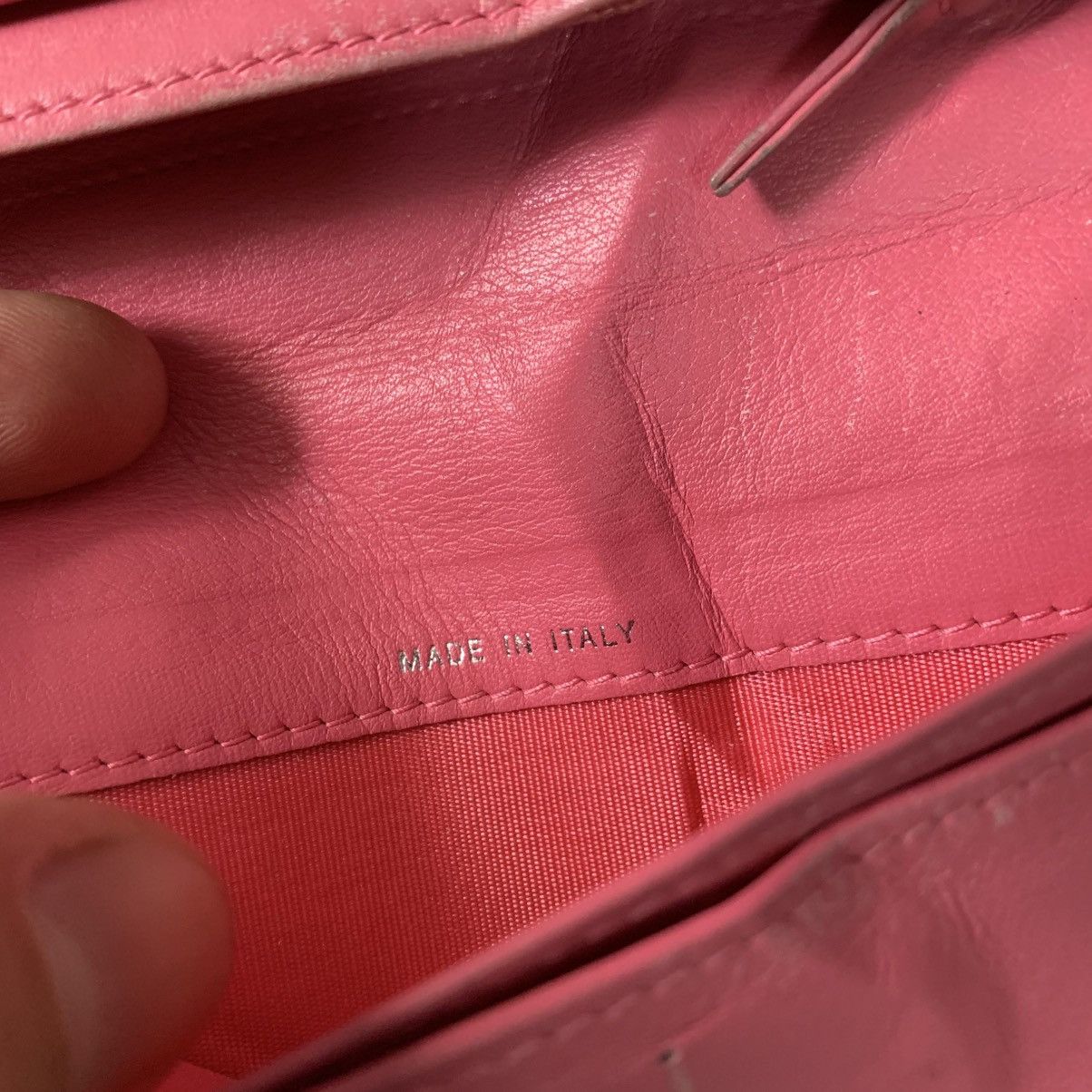 Chanel Chanel Pink Leather Long Wallet Size ONE SIZE - 14 Thumbnail