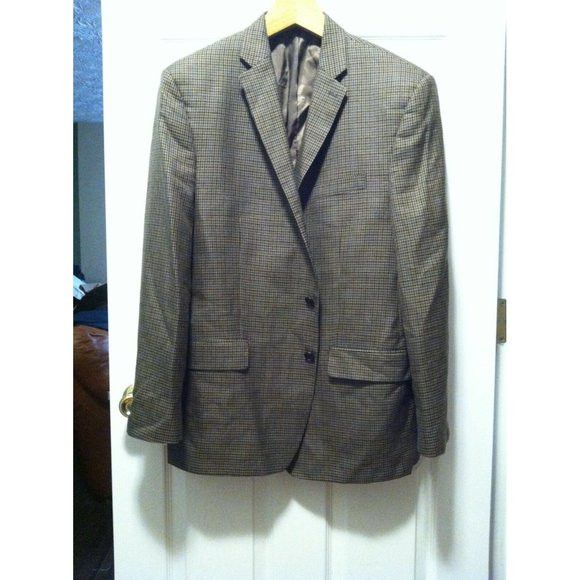 Ralph Lauren RALPH LAUREN MEN'S NEW 52%SILK 48%WOOL SPORT COAT SIZE:46R Size 46R - 4 Thumbnail