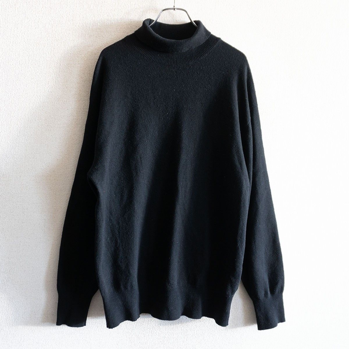 Comme des Garcons Comme des Garcons 90S Turtleneck Sweater Black Size M Size US M / EU 48-50 / 2 - 1 Thumbnail