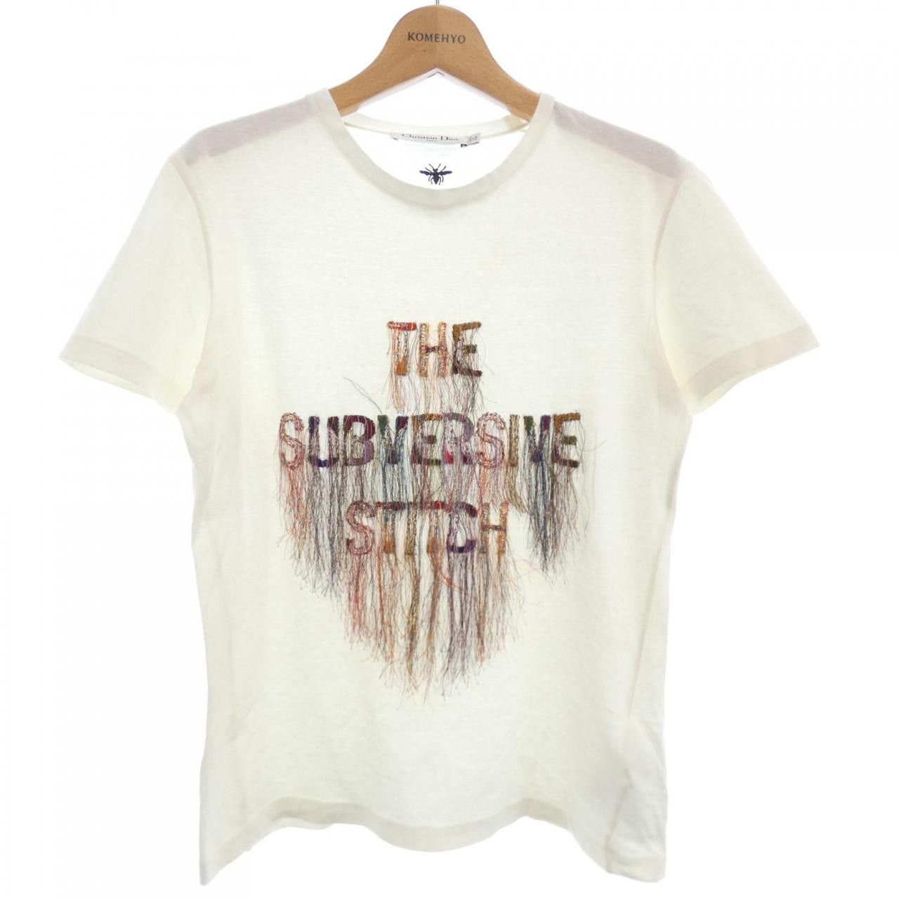 Dior Dior Christian Dior Cotton T Shirt Textile T-Shirts 943T03SS428 DUTY FREE for USA Size ONE SIZE - 1 Thumbnail