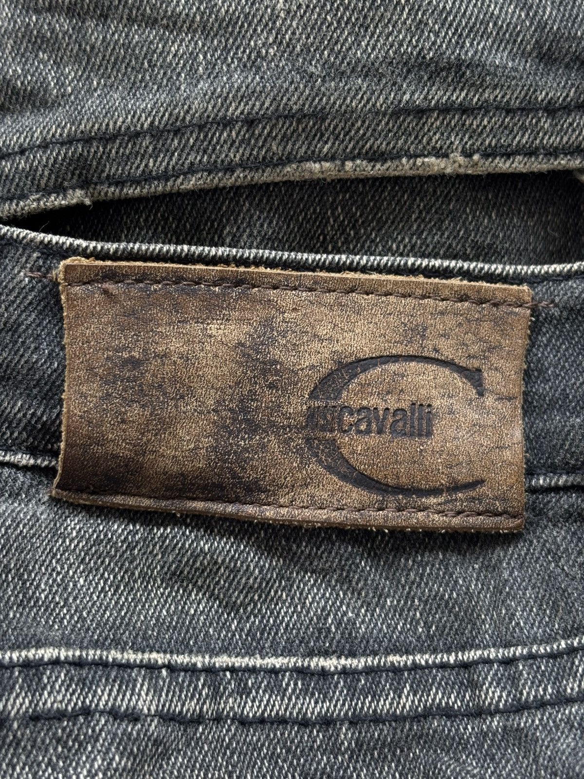 Roberto Cavalli AW2004 Gradient Fire Magma Bootcut Jeans Size US 34 / EU 50 - 9 Thumbnail