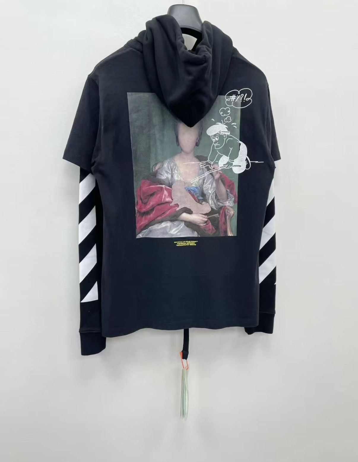 Off-White OFF-WHITE 100% Cotton Hooded Sweatshirt J30 Size US XS / EU 42 / 0 - 2 Thumbnail