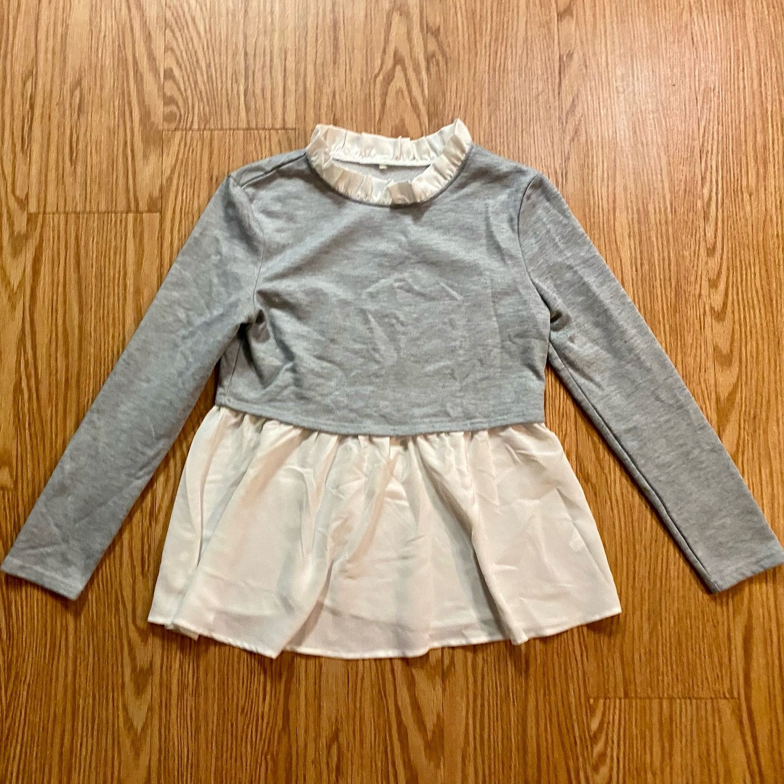 Other Gray Layered Pullover Sweater Top Womens Medium Size M / US 6-8 / IT 42-44 - 14 Thumbnail
