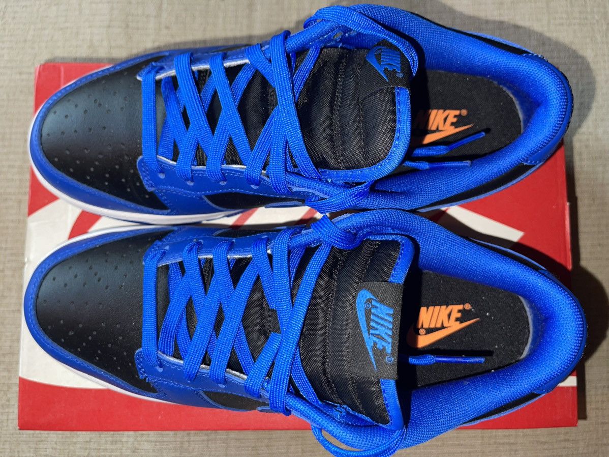 Nike Nike Dunk Low Retro Hyper Cobalt Size US 9.5 / EU 42-43 - 2 Thumbnail