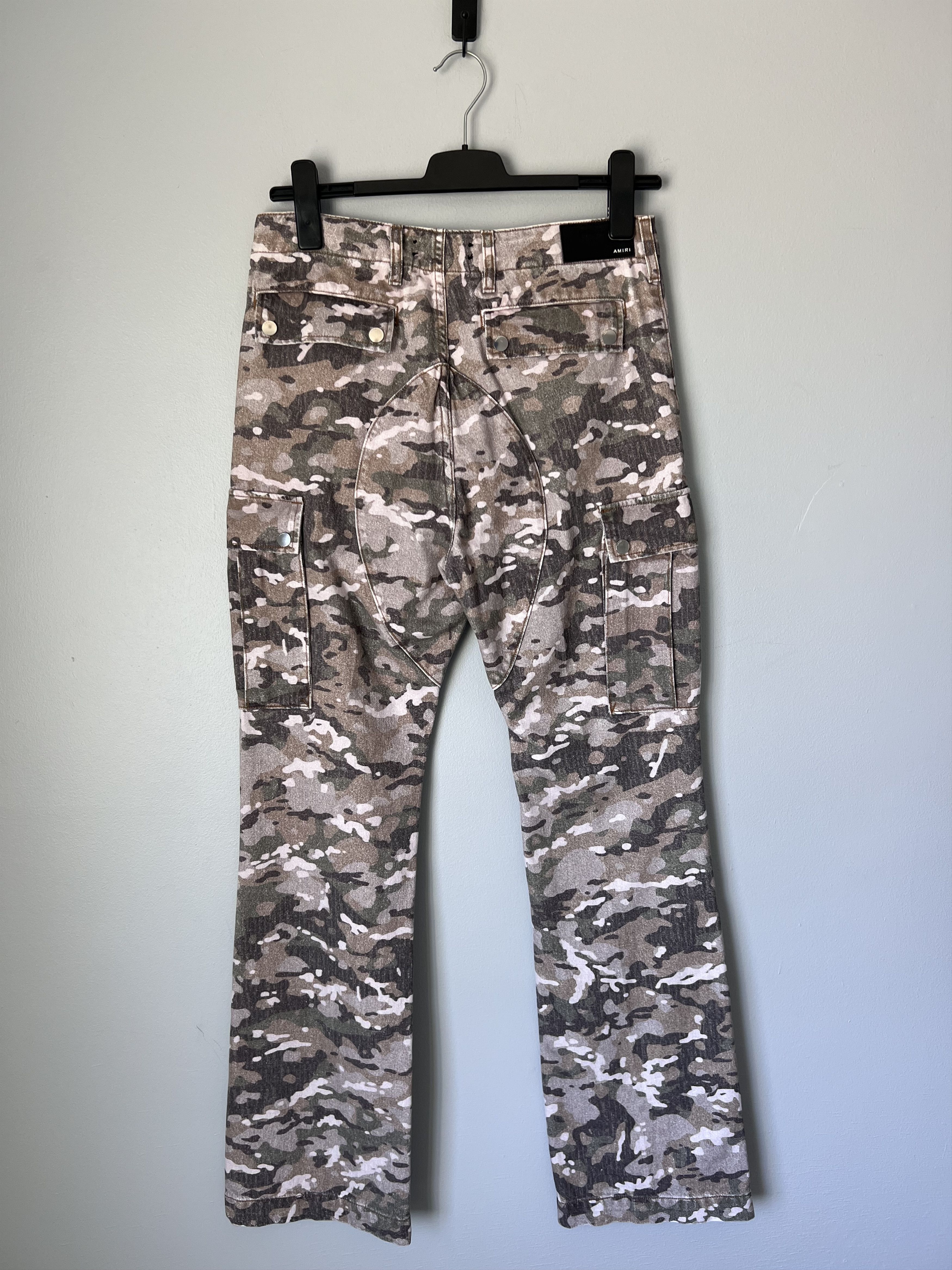Amiri Amiri M65 Cargo Pants in Camouflage Size US 31 - 6 Thumbnail
