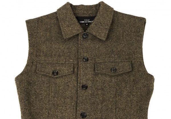 Comme des Garcons Comme des Garcons Tweed sleeveless knit dress Size M / US 6-8 / IT 42-44 - 2 Thumbnail