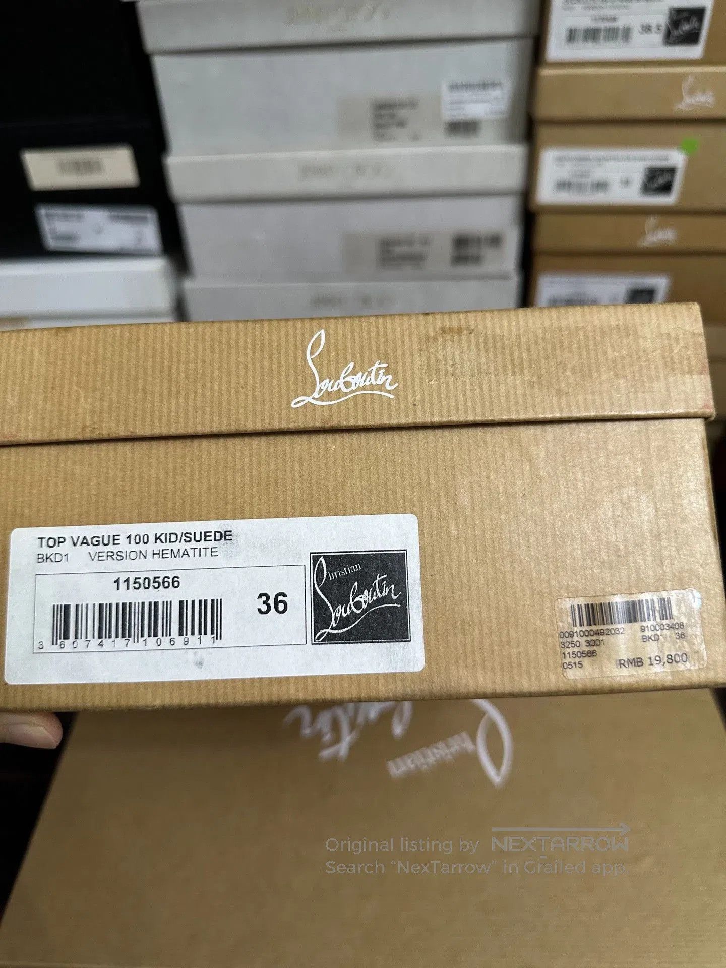 Christian Louboutin Christian Louboutin Limited Edition Black Diamond Heels. Size US 5 / IT 35 - 9 Thumbnail
