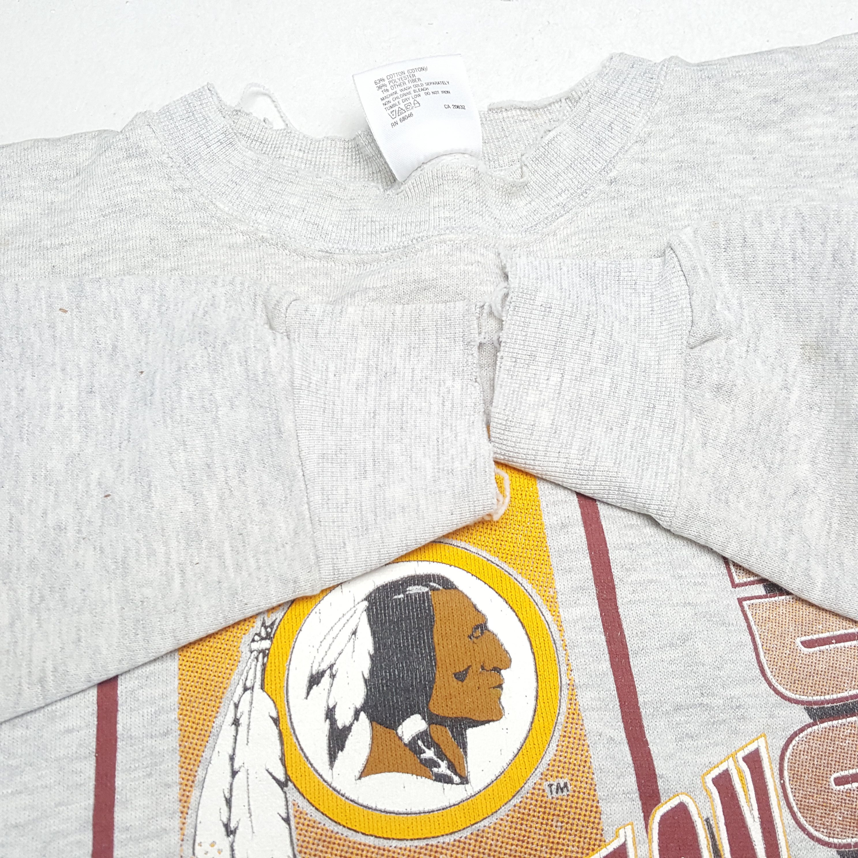 NFL × Vintage REDSKINS WASHINGTON NFL Football Team Sweatshirt Size US M / EU 48-50 / 2 - 9 Thumbnail