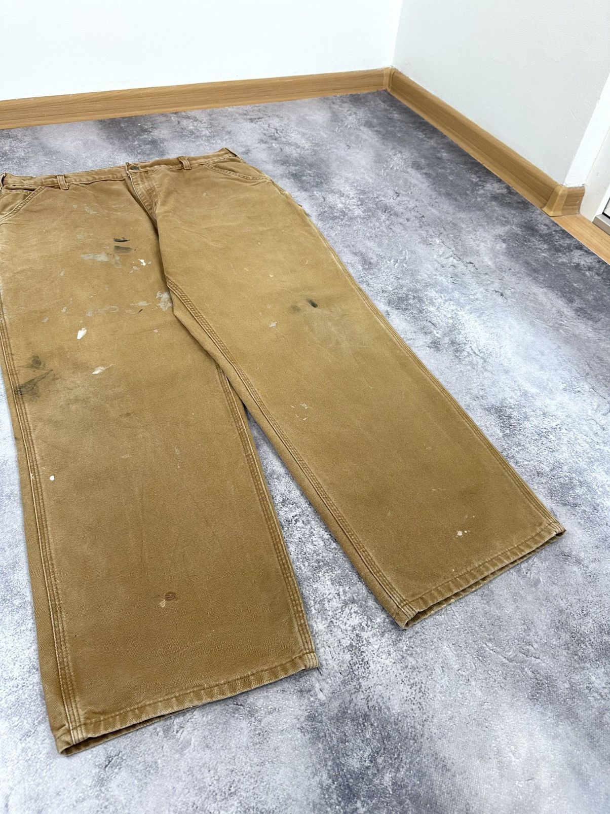 Carhartt Vintage Carhartt USA Distressed Utility Carpenter Work Pants Size US 40 / EU 56 - 10 Thumbnail