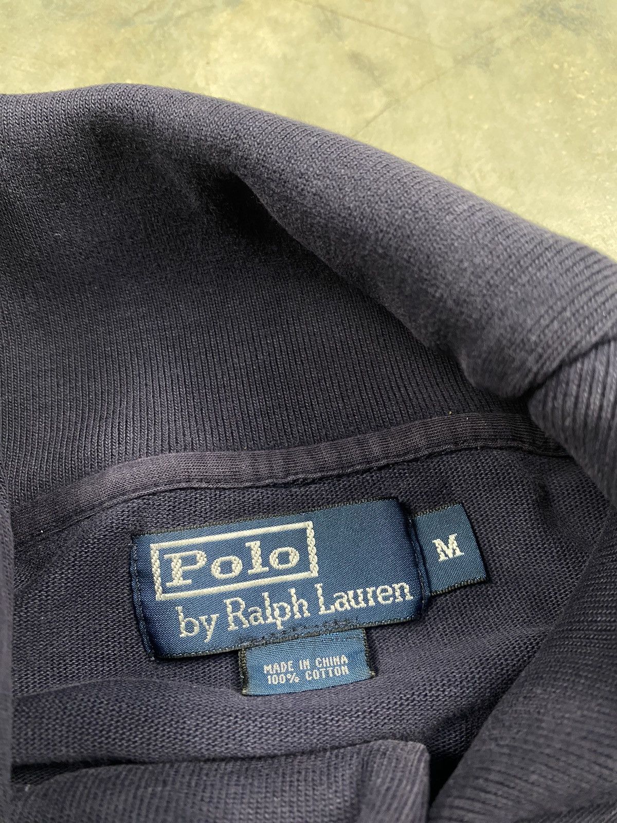 Polo Ralph Lauren × Ralph Lauren × Vintage 90s Polo RL Shawl Collar Size M / US 6-8 / IT 42-44 - 3 Thumbnail