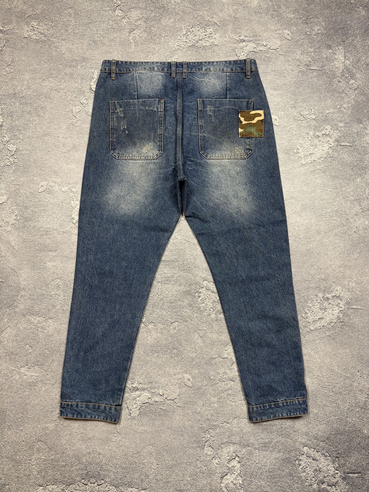Hysteric Glamour CRAZY VINTAGE JAPAN STYLE JEANS y2k if six was nine style Size US 38 / EU 54 - 2 Thumbnail