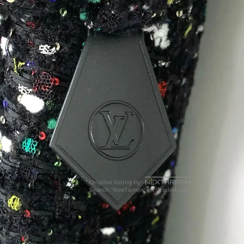 Louis Vuitton Louis Vuitton Black Cotton XXS Dress with Details . Size XXS / US 00 / IT 34 - 4 Thumbnail