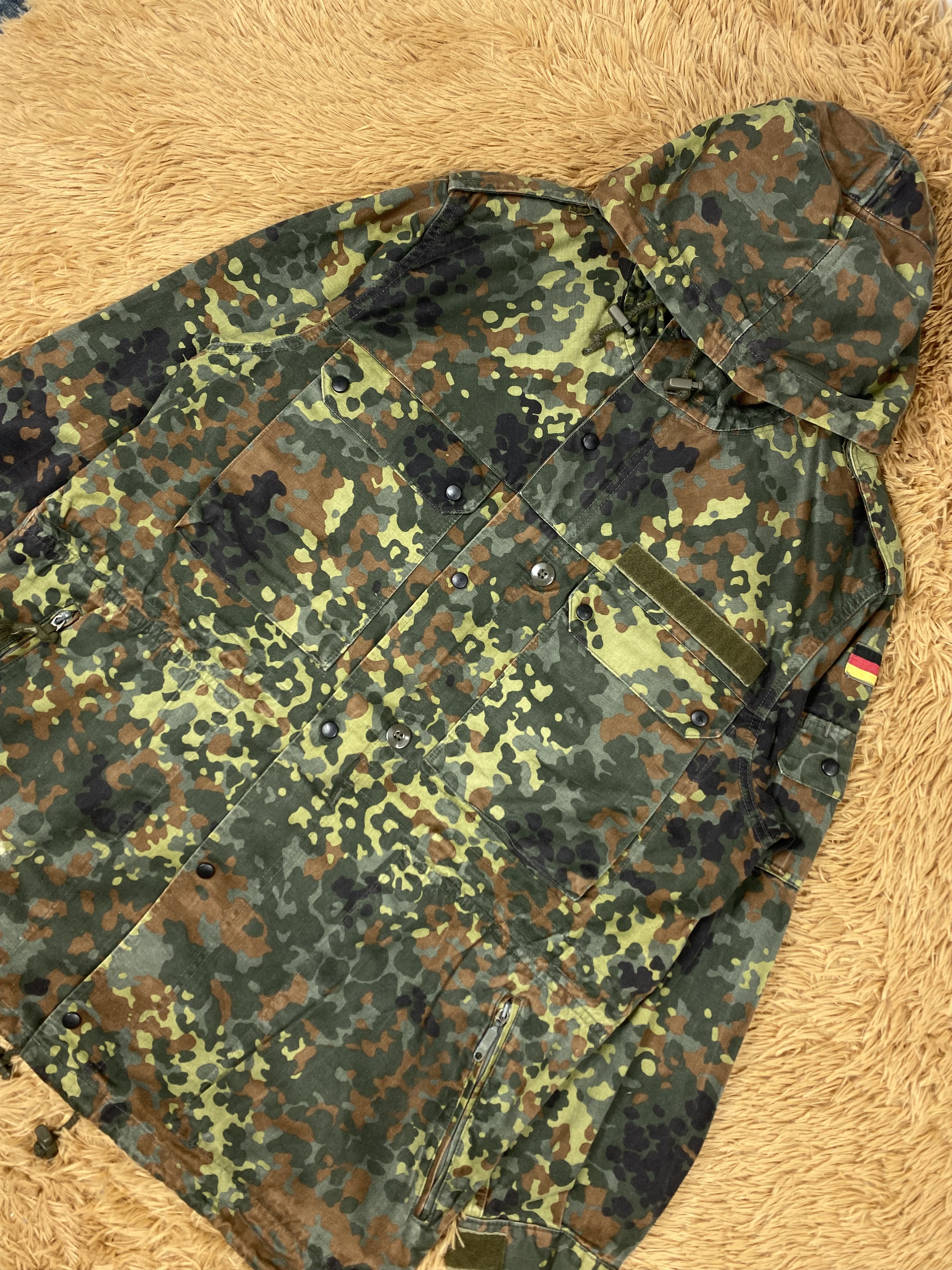 Vintage Vintage Army Military Camouflage Jacket DJ0763 Size US M / EU 48-50 / 2 - 2 Thumbnail