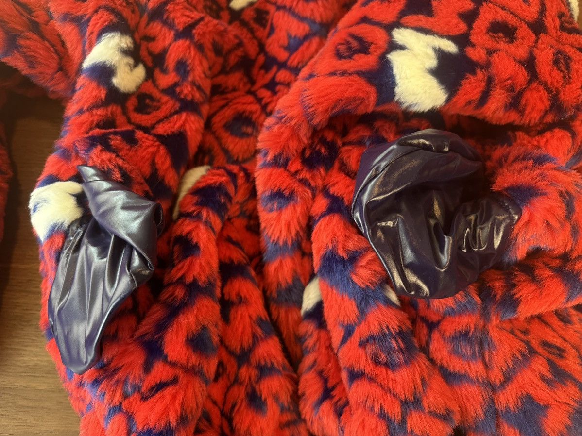 Moncler Grenoble Moncler Monogram Graphic Print Faux Fur Jacket w/ Tags, sz M Size M / US 6-8 / IT 42-44 - 10 Thumbnail