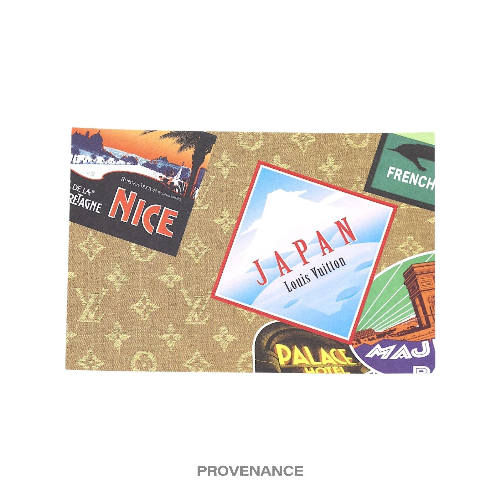 Louis Vuitton 🔴 Louis Vuitton Monogram Japan Sticker Postcard Size ONE SIZE - 1 Thumbnail