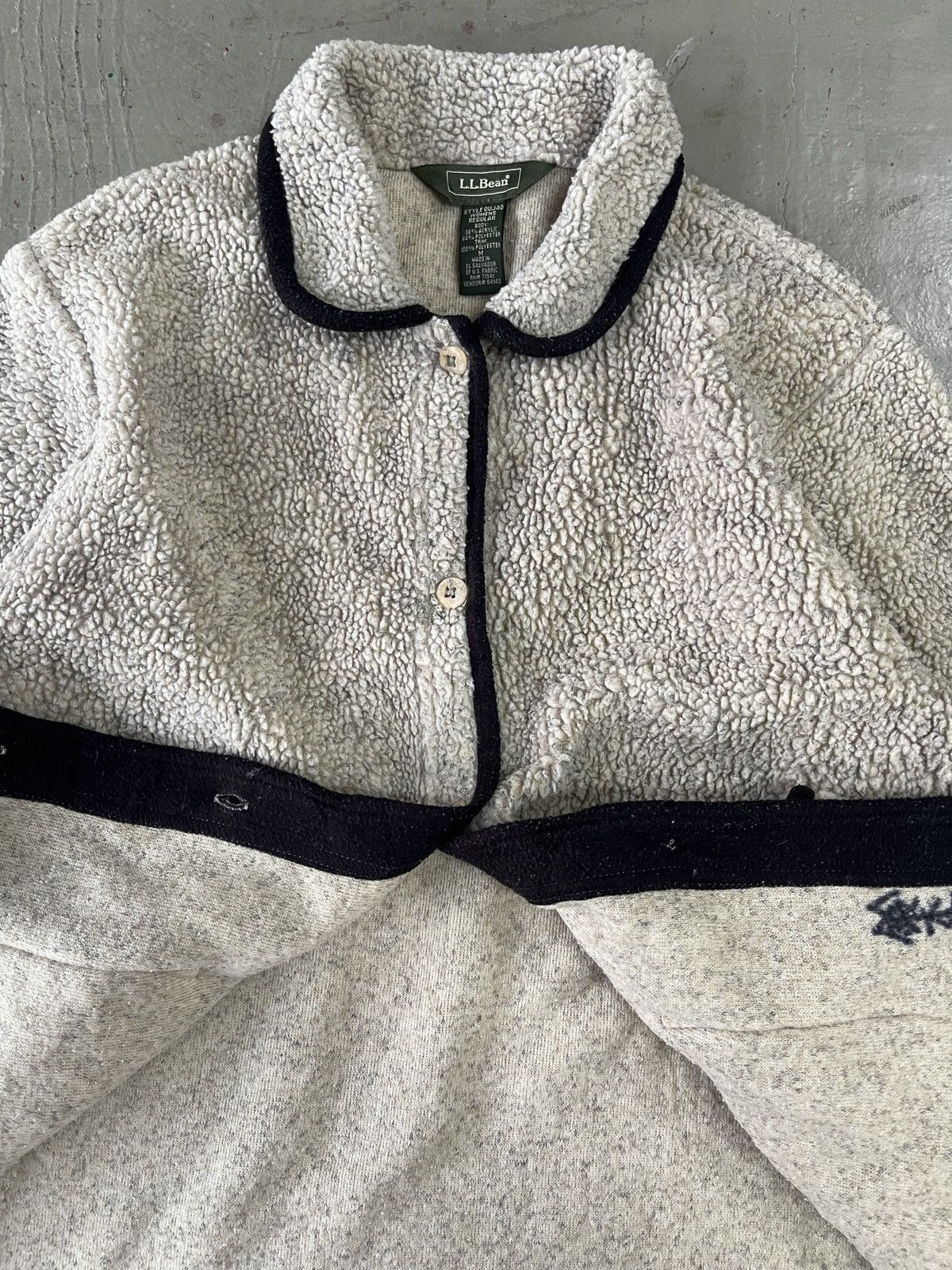L.L. Bean Vintage 90s L.L. Bean Wool Cardigan Jacket Size US M / EU 48-50 / 2 - 8 Thumbnail