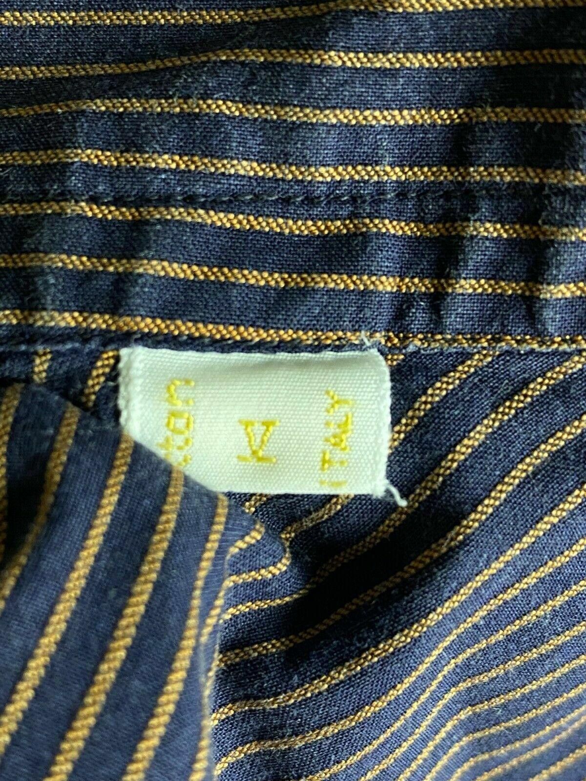 Brioni Men Brioni Stripe One Pocket Button Up Dress Shirt Size US M / EU 48-50 / 2 - 11 Thumbnail