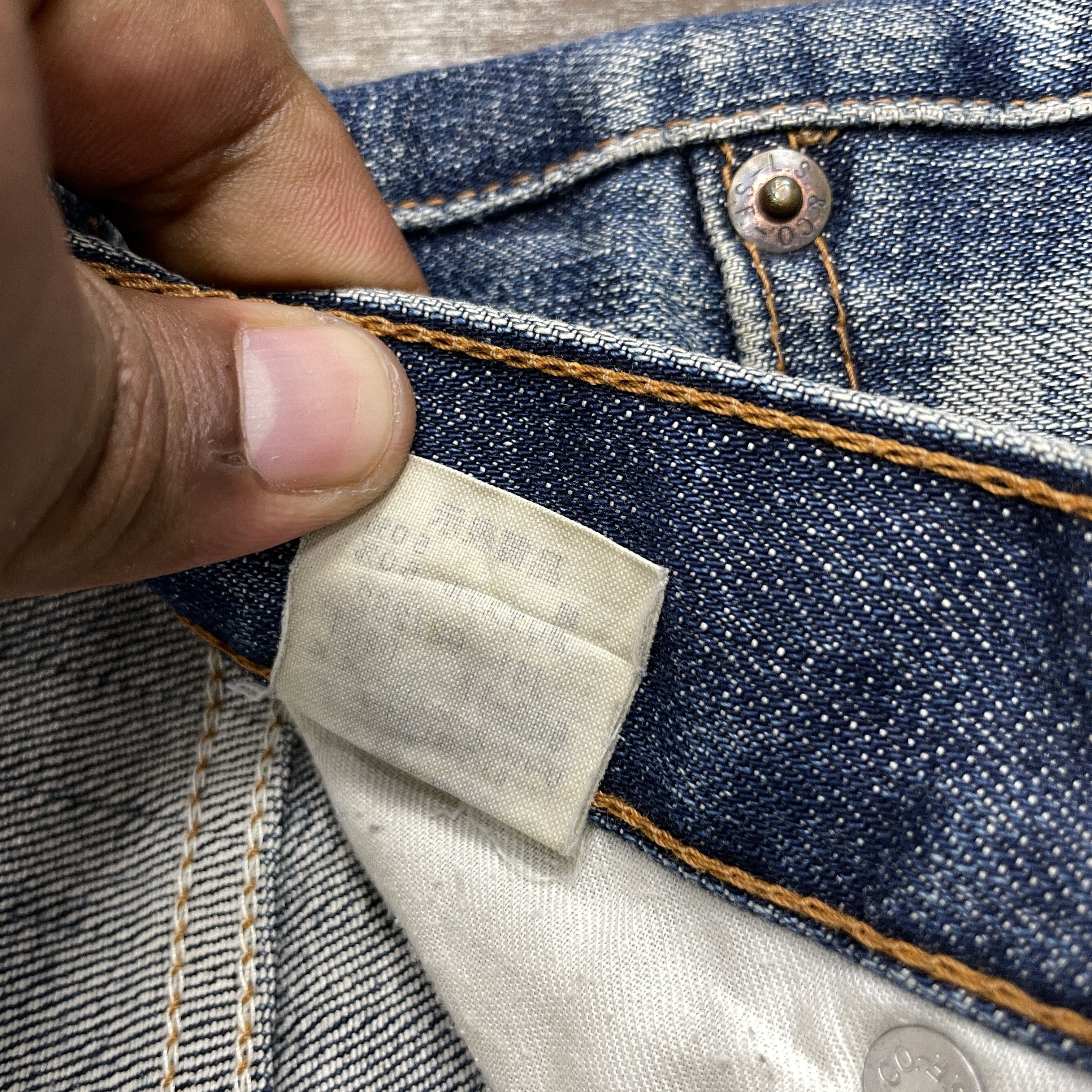Levi's × Vintage Vintage Levi's 511 Faded Knee Distressed - WC330 Size US 31 - 6 Thumbnail