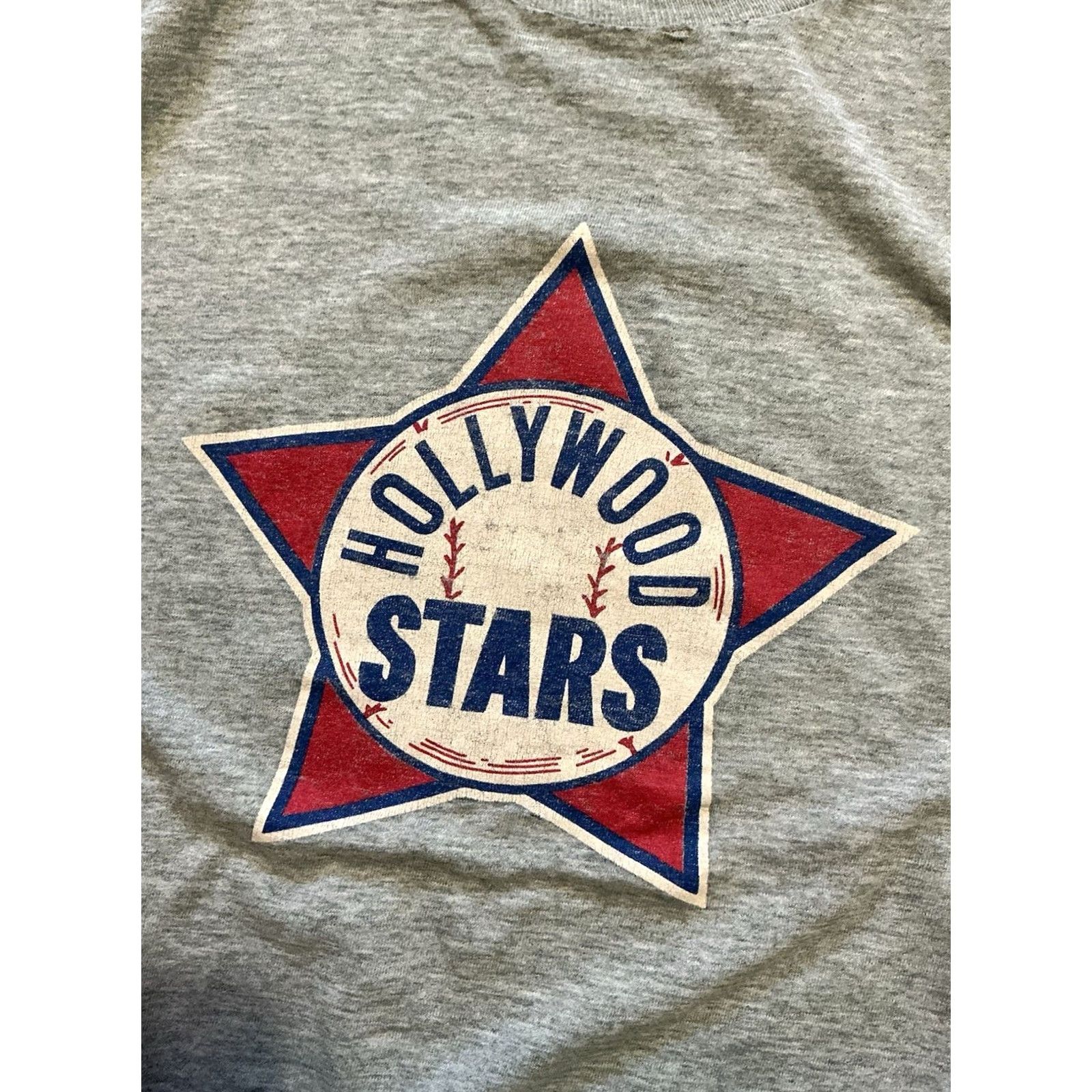 Vintage VINTAGE Ebbets Field Flannels Hollywood Stars Baseball Graphic S/S T-Shirt XL Mens Size US XL / EU 56 / 4 - 7 Thumbnail