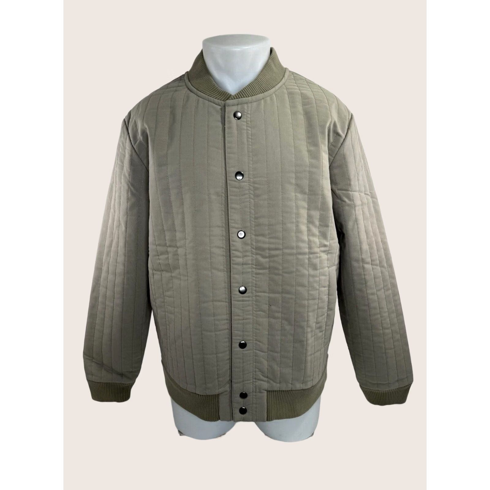 Carhartt Carhartt Style Bomber Jacket L Khaki / Greenish Beige Criquet Austin NEW w TAG Men's Size US L / EU 52-54 / 3 - 1 Thumbnail