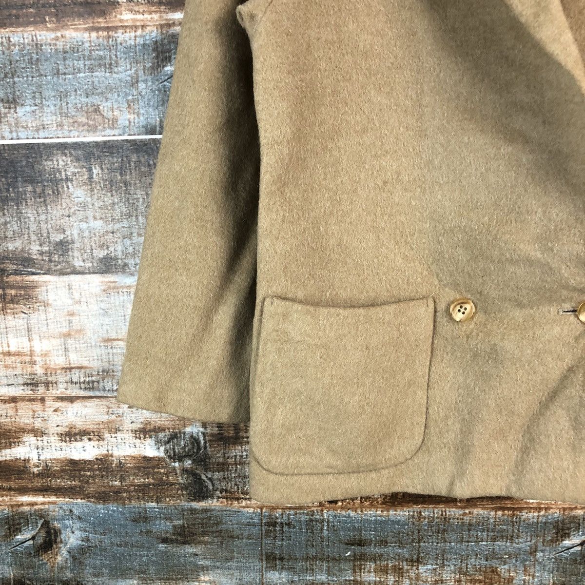 Calvin Klein Calvin Klein Brown vintage blazer #A2195 Size US S / EU 44-46 / 1 - 7 Thumbnail