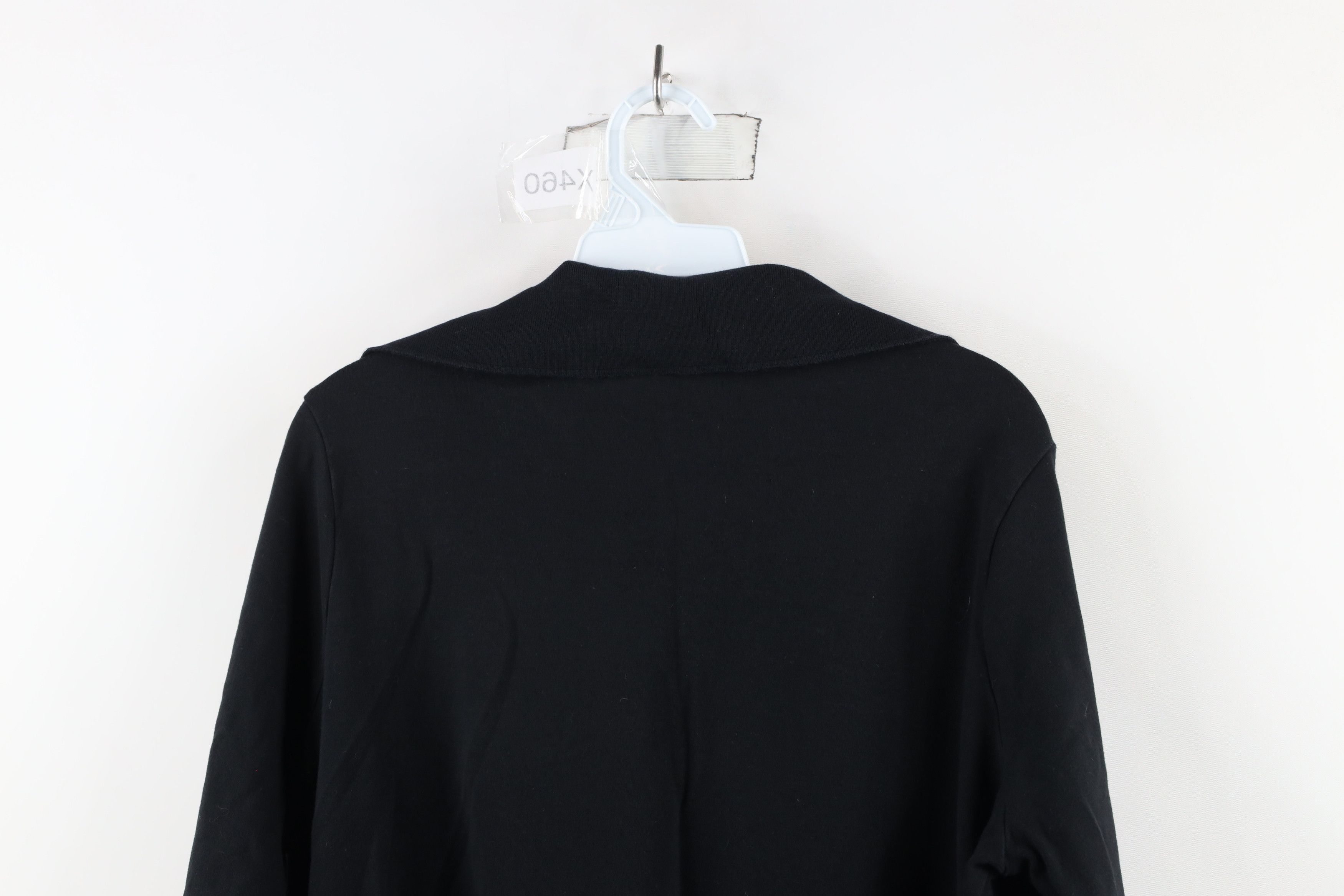 Ralph Lauren × Vintage Vintage 90s Ralph Lauren Out Crest 3/4 Sleeve Polo Black Size XL / US 12-14 / IT 48-50 - 8 Thumbnail